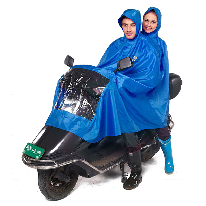 127双人摩托车雨衣